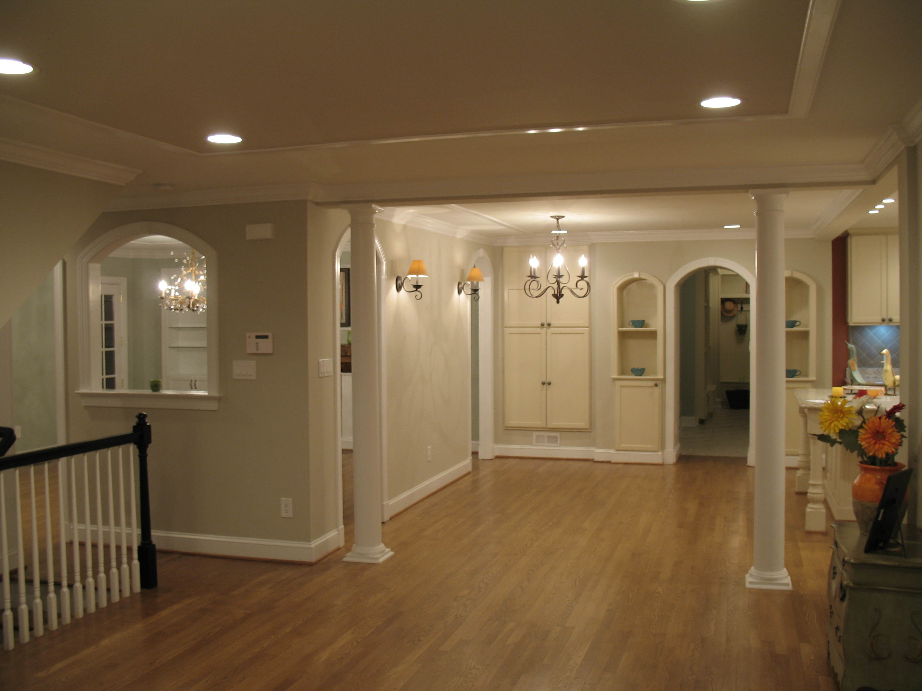 1st Floor Lighting